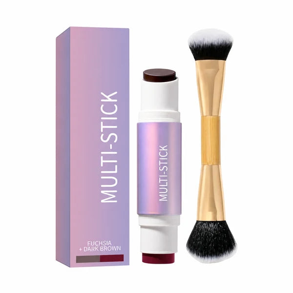 Double-Ended Blush & Bronzer Stick + Free Brush