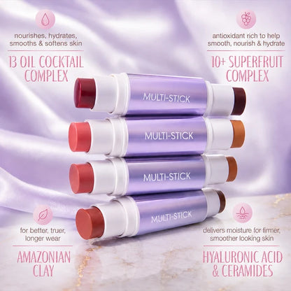Double-Ended Blush & Bronzer Stick + Free Brush