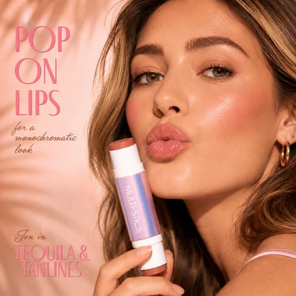 Double-Ended Blush & Bronzer Stick + Free Brush