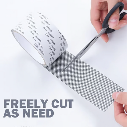 🔥Window Screen Repair Tape, Adhesive Gray Screen Repair Strip