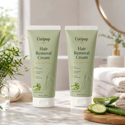 Cutipup Natural Gentle Hair Removal Cream | For Women & Men, Sensitive Skin